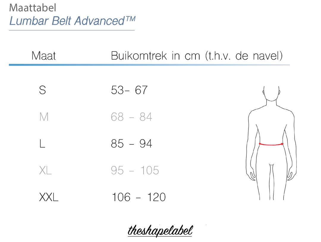 Lumbar Belt Advanced™ Rugbrace