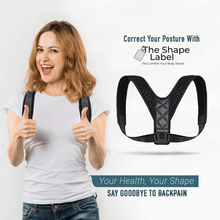 Afbeelding in Gallery-weergave laden, The Shape Label™ - Shoulder Brace Lite Rugbrace | Postuur &amp; Rug Corrector - Houding Correctie
